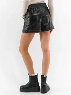 GATE Szorty z imitacji skóry| Spodnie·Spodenki ☀️