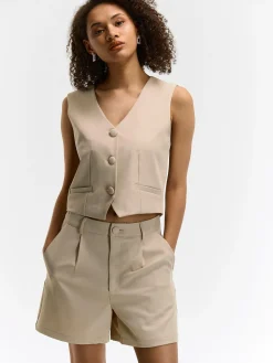 GATE Szorty z kieszeniami| Spodnie·Spodenki ☀️