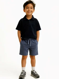 GATE Szorty z kontrastową talią|Dzieci Chłopcy·Spodnie|Chłopcy·Szorty ☀️