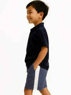 GATE Szorty z kontrastową talią|Dzieci Chłopcy·Spodnie|Chłopcy·Szorty ☀️