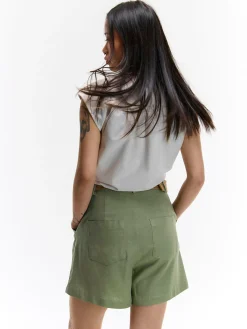 GATE Szorty z paskiem| Spodnie·Spodenki ☀️