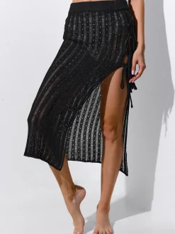 GATE Szydełkowa spódnica midi| Kategorie·Spódnice ☀️