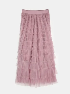 GATE Tiulowa spódnica midi| Kategorie·Spódnice ☀️