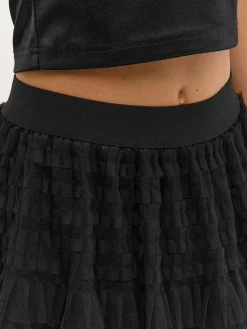 GATE Tiulowa spódnica mini| Kategorie·Spódnice ☀️