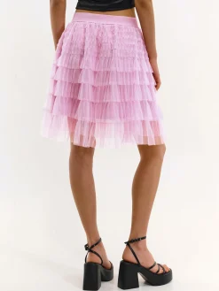 GATE Tiulowa spódnica mini| Kategorie·Spódnice ☀️