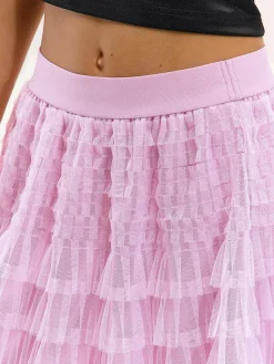 GATE Tiulowa spódnica mini| Kategorie·Spódnice ☀️