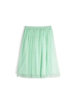 GATE Tiulowa spódnica w kropki|Dzieci Dziewczynki·Spódnice ☀️