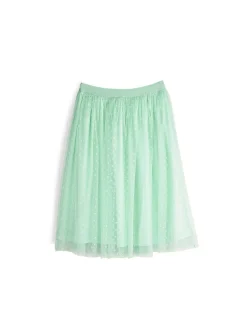 GATE Tiulowa spódnica w kropki|Dzieci Dziewczynki·Spódnice ☀️