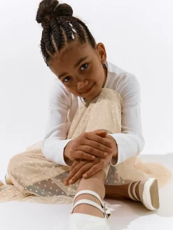 GATE Tiulowa spódnica w kropki|Dzieci Dziewczynki·Spódnice ☀️