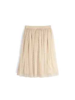 GATE Tiulowa spódnica w kropki|Dzieci Dziewczynki·Spódnice ☀️