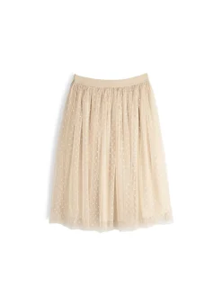 GATE Tiulowa spódnica w kropki|Dzieci Dziewczynki·Spódnice ☀️