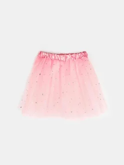 GATE Tiulowa spódnica z brokatem|Dzieci Dziewczynki·Spódnice ☀️