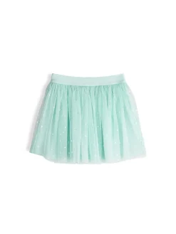 GATE Tiulowa spódnica z nadrukiem|Dzieci Dziewczynki·Spódnice ☀️