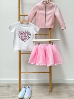 GATE Tiulowa spódnica z pomponami|Dzieci Dziewczynki·Spódnice ☀️