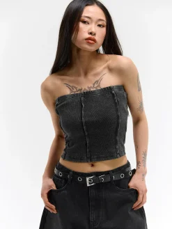 GATE Top bez rękawów z efektem sprania| Koszulki I Topy·Topy|Koszulki I Topy·Crop Top ☀️