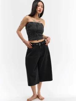 GATE Top bez rękawów z efektem sprania| Koszulki I Topy·Topy|Koszulki I Topy·Crop Top ☀️