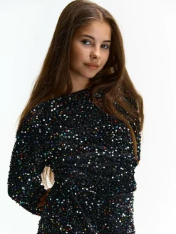 GATE Top cekinowy|Dzieci Dziewczynki·Bluzki