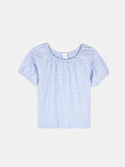 GATE Top damski z tkaniny strukturalnej|Dzieci Dziewczynki·Koszulki I Topy