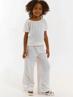 GATE Top damski z tkaniny strukturalnej|Dzieci Dziewczynki·Koszulki I Topy