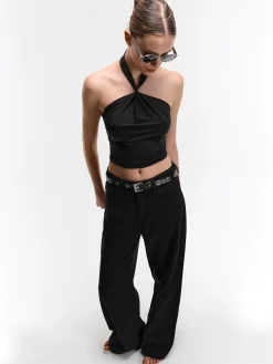 GATE Top do wiązania| Koszulki I Topy·Topy|Koszulki I Topy·Crop Top ☀️