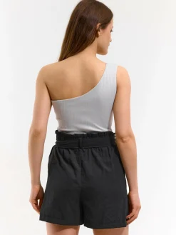 GATE Top na jedno ramię z wypełnieniem| Koszulki I Topy·Topy