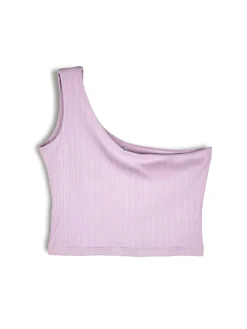 GATE Top na jedno ramię z wypełnieniem| Koszulki I Topy·Topy