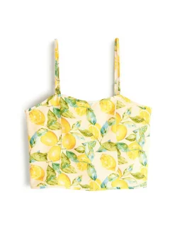 GATE Top na ramiączkach z mieszanki lnu| Koszulki I Topy·Topy|Koszulki I Topy·Podkoszulki ☀️