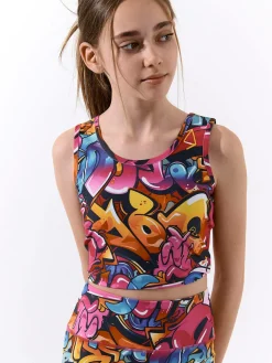 GATE Top sportowy|Dzieci Dziewczynki·Koszulki I Topy