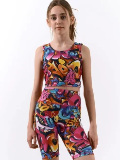 GATE Top sportowy|Dzieci Dziewczynki·Koszulki I Topy