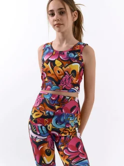 GATE Top sportowy|Dzieci Dziewczynki·Koszulki I Topy