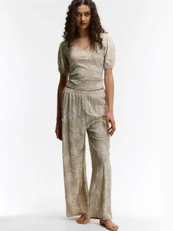 GATE Top w kwiaty| Koszulki I Topy·Topy