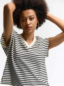 GATE Top w prążki| Koszulki I Topy·Topy