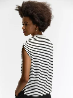 GATE Top w prążki| Koszulki I Topy·Topy