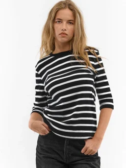 GATE Top w prążki| Koszulki I Topy·Topy