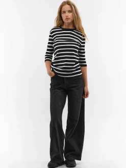 GATE Top w prążki| Koszulki I Topy·Topy