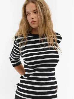 GATE Top w prążki| Koszulki I Topy·Topy