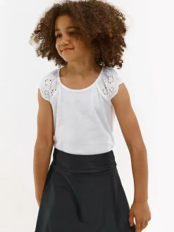 GATE Top z detalami Madery|Dzieci Dziewczynki·Koszulki I Topy