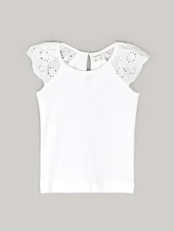 GATE Top z detalami Madery|Dzieci Dziewczynki·Koszulki I Topy