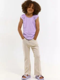 GATE Top z detalami Madery|Dzieci Dziewczynki·Koszulki I Topy