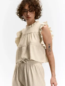 GATE Top z falbanami| Koszulki I Topy·Topy