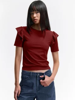 GATE Top z falbanami| Koszulki I Topy·Topy