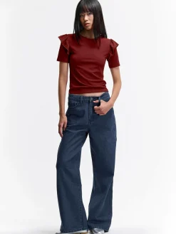 GATE Top z falbanami| Koszulki I Topy·Topy