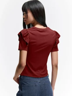 GATE Top z falbanami| Koszulki I Topy·Topy