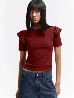 GATE Top z falbanami| Koszulki I Topy·Topy