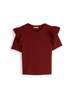 GATE Top z falbanami| Koszulki I Topy·Topy