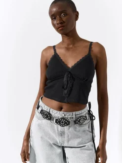 GATE Top z koronką| Koszulki I Topy·Topy