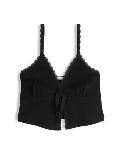 GATE Top z koronką| Koszulki I Topy·Topy