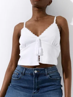 GATE Top z koronką| Koszulki I Topy·Topy