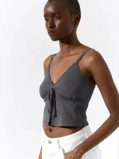 GATE Top z koronką| Koszulki I Topy·Topy