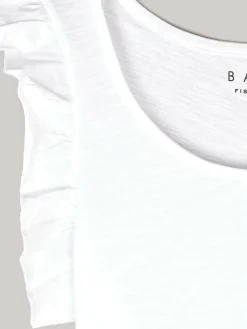 GATE Top z marszczonymi rękawami| Koszulki I Topy·Topy|Koszulki I Topy·Koszulki